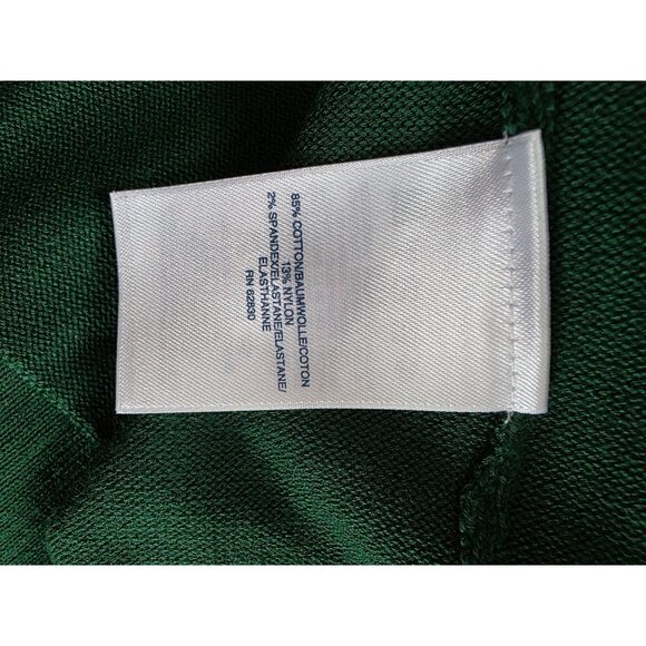Lands End Womens Plus Size 1X Green Button-Up Cardigan Sweater - Picture 6 of 8